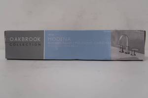 lot 290 image: Oakbrook 4875738 Modena Widespread Lavatory Pop-Up Faucet, 8 in. - Chrome