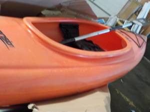 lot 1 image: Dimenson Kayak with Paddle...