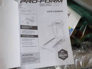 lot 18 image: ProForm Exerciser as pictured need...