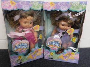 lot 38 image: 2 Uneedas Little Fairies 16 Dolls...