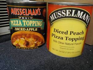 lot 59 image: 2 -7 lb. 2 oz Cans Musselmans Dice...