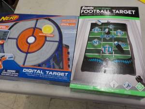 lot 70 image: Franklin & Nerf Targets...