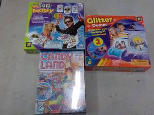 lot 94 image: Candy Land, Tag Factory and Glitter...