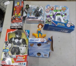 lot 124 image: Toy Story and Super Heroes...