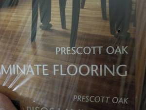 lot 159 image: 4 Boxes Prescott Oak Traffic Master...
