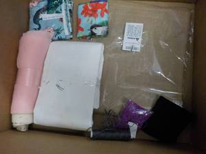 lot 166 image: Material, Curtains, Drapes and more...