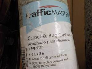 lot 171 image: 3 - 6 ft x 8 ft Rug and Carpet Pads...