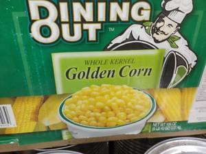 lot 172 image: 10 - 1 Gallon Cans Dining Out Golde...