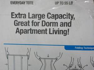 lot 180 image: 2 Snap Up Laundry Basket and Hamper...