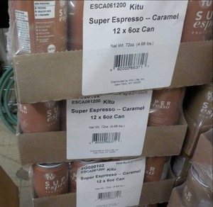 lot 185 image: 3 - 12 packs 6 oz Cans Caramel Kitu...