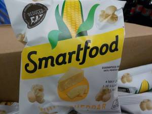 lot 188 image: Case of 72 Bags Smartfood White Che...
