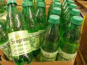 lot 192 image: Case of Seagrams Ginger Ale...