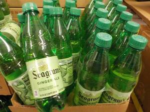 lot 195 image: Case of Seagrams Ginger Ale...