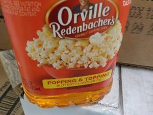 lot 203 image: Case of 6 Orville Redenbachers Pop...