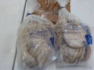 lot 206 image: 2 - 5 lb. bags Frozen precooked BBQ...