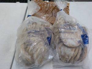 lot 207 image: 2 - 5 lb. bags Frozen precooked BBQ...