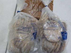 lot 208 image: 2 - 5 lb. bags Frozen precooked BBQ...