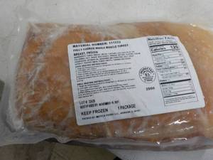 lot 209 image: Frozen Pkg Fully Cooked Whole Muscl...