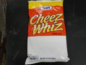 lot 226 image: 6.5 lb. Bag Kraft and Cheese Whiz ...