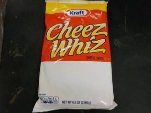 lot 227 image: 6.5 lb. Bag Kraft and Cheese Whiz ...