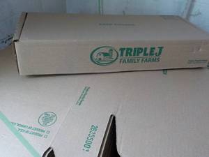 lot 242 image: 25 Self Closing Boxes 24 x 10 x 4 ...