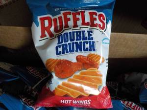 lot 253 image: Case of 64 Bags Double Crunch Hot W...