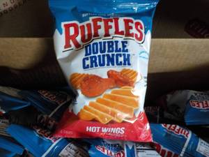 lot 255 image: Case of 64 Bags Double Crunch Hot W...