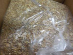 lot 300 image: 20 lb. Box Granola past best date...