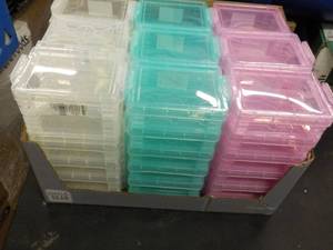 lot 310 image: Case of 63 Pen and Gear Small Stora...