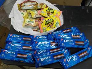 lot 312 image: Oreos, Belvita and Sour Patch Kids...