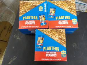 lot 316 image: 12 - 7 oz Jars Planters Peanuts...