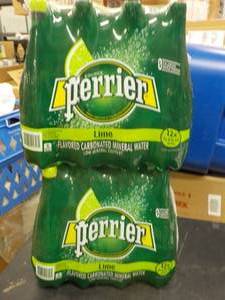 lot 318 image: 2 Cases Perrier Lime Water...