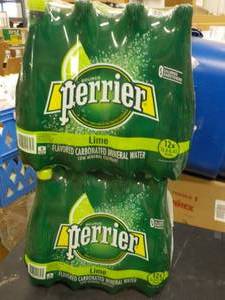 lot 319 image: 2 Cases Perrier Lime Water...