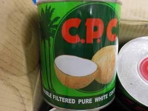 lot 324 image: Case of 12 Cans CPC Coconut Oil...