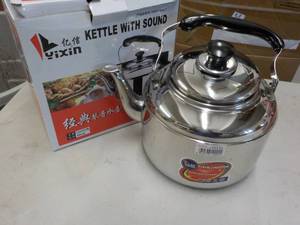 lot 339 image: YIZINJINGIN Stainless Kettle with S...