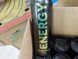 lot 345 image: Case of 12 - 12 oz Energy Sour Fizz...