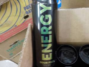 lot 348 image: Case of 12 - 12 oz Energy Sour Fizz...