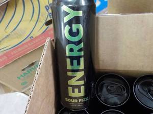 lot 349 image: Case of 12 - 12 oz Energy Sour Fizz...
