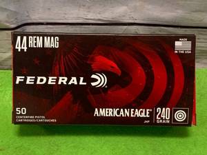 50 Rounds .44 Magnum Ammo Ammunition 240gr