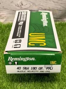 50 Rounds .40 S&W Ammo Ammunition 180gr