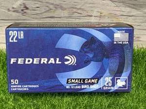 50 Rounds .22 Birdshot Ammo Ammunition