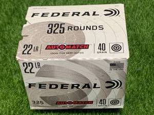 325 Rounds .22 Ammo Ammunition