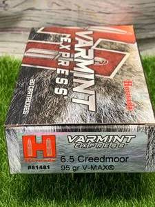 20 Rounds 6.5 Creedmoor 95gr Ammo Ammunition