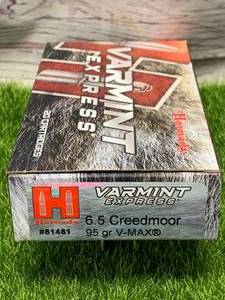 20 Rounds 6.5 Creedmoor 95gr Ammo Ammunition