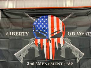 Liberty or Death 2nd Amendment Flag 3 x 5
