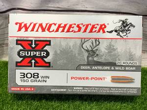20 Rounds .308 150gr Ammo Ammunition