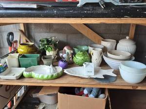 Large Lot Of Pottery (Haegar & Others)