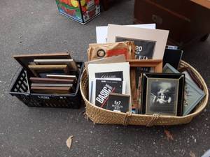 Pictures, Frames, Mats, Basket & Bin