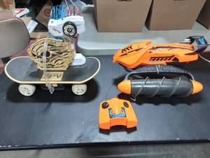 Hot Wheels Terrain Twister RC, Skate Board RC Both Work