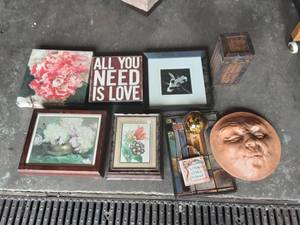 Vintage Picture Frame Jewelry Boxes & Other Wall Decor